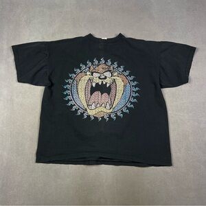 Vintage Warner Bros. Black Taz Short Sleeve Tee